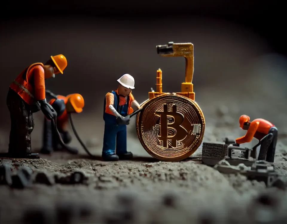 Mineração de Bitcoin: o que é, como funciona e riscos imagem conceito de mineração de bitcoin