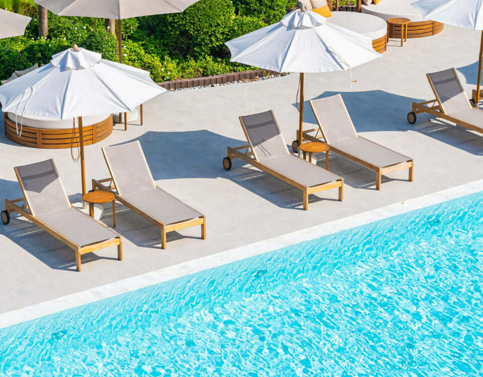 Arquitetura da privacidade para áreas externas de hotéis Arquitetura da privacidade para áreas externas de hotéis