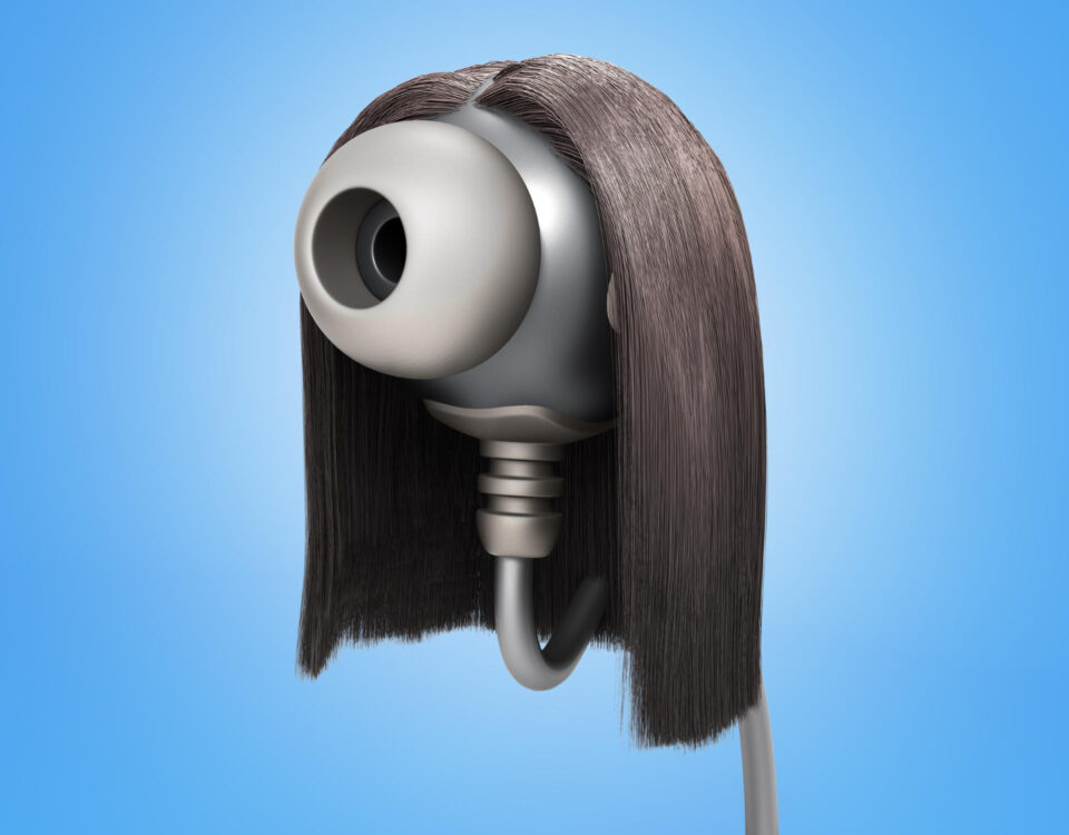 IA e automação no conteúdo social sobre transplante capilar