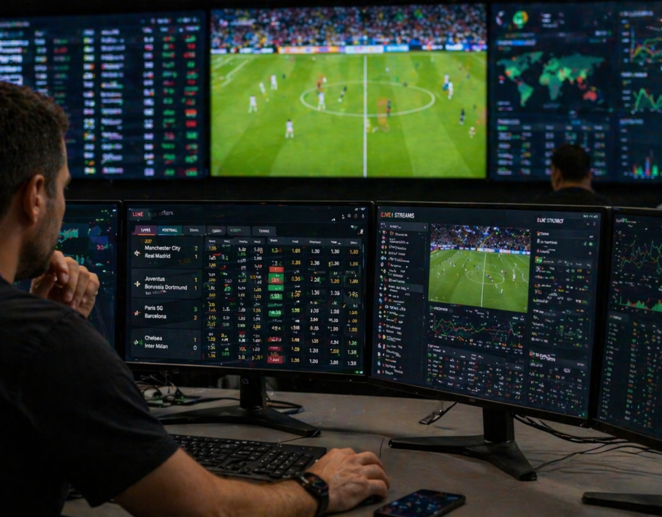 Os sistemas por trás das apostas esportivas em tempo real